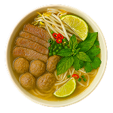 Phở bò viên
